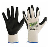 Pro Choice THINK GREEN Nitrile Dip Recycled Glove - Carton (120 Pairs) (TGBN) Synthetic Dipped Gloves ProChoice - Ace Workwear