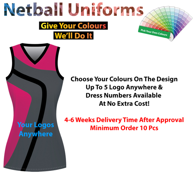 The Fury Netball Dress - Ace Workwear (10631604749)