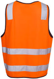 Hi Vis Safety Vest with Back H Reflective Tape (V82) Hi Vis Vest, Summer Specials Safety Wear - Ace Workwear
