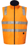 Workcraft VIC RAIL Hi Vis Reversible Fleece Reflective Vest (WW9021)