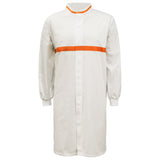 Workcraft Long Sleeve Food Industry Long Length Dustcoat WIth Contrast Trims On Collar And Chest (MTO) (WJ3197)