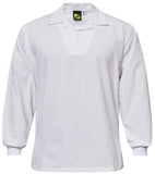 Workcraft Long Sleeve Food Industry Jacshirt With Modesty Neck Insert (WS3015)