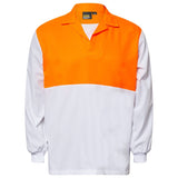 Workcraft Hi Vis Long Sleeve Food Industry Jacshirt With Modesty Insert (WS6072)