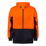 Workcraft Hi Vis Full Zip Hoodie (WT8017)