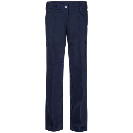 Workcraft Ladies Mid Weight Cargo Cotton Drill Trouser (WPL070) - Ace Workwear