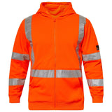 Workcraft Hi Vis Hoodie With Reflective Tape (WT8016)