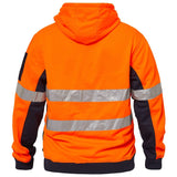 Workcraft Hi Vis Hoodie With Reflective Tape (WT8011)