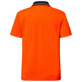 Workcraft Hi Vis Two Tone Lightweight Short Sleeve Micromesh Polo With Pocket (WSP208)