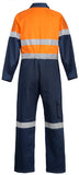 Workcraft Hi Vis Two Tone Cotton Dill Coveralls With CSR Reflective Tape (WC6093)