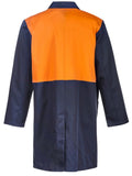 Workcraft Hi Vis Long Sleeve Dustcoat With Patch Pocket (WJ047)