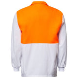 Workcraft Hi Vis Long Sleeve Food Industry Jacshirt With Modesty Insert (WS6072)