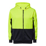 Workcraft Hi Vis Full Zip Hoodie (WT8017)