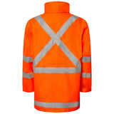 Workcraft NSW Rail Hi Vis Reflective Jacket With X Pattern Tape (WW9017)