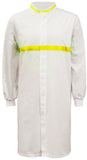 Workcraft Long Sleeve Food Industry Long Length Dustcoat WIth Contrast Trims On Collar And Chest (MTO) (WJ3197)