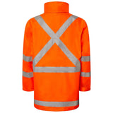 Workcraft NSW Rail His Vis Reflective 4-in-1 Jacket With X Pattern (WW9016)