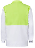 Workcraft Hi Vis Short Sleeve Food Industry Jackshirt With Modesty Insert (WS6069)
