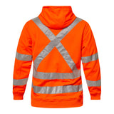 Workcraft Hi Vis Hoodie With Reflective Tape (WT8016)