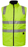 Workcraft Hi Vis 4 In 1 Jacket With Reflective Tape (WW9013)