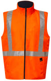 Workcraft NSW Rail His Vis Reflective 4-in-1 Jacket With X Pattern (WW9016)