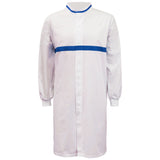 Workcraft Long Sleeve Food Industry Long Length Dustcoat WIth Contrast Trims On Collar And Chest (MTO) (WJ3197)