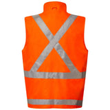 Workcraft NSW Rail His Vis Reflective 4-in-1 Jacket With X Pattern (WW9016)