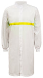 Workcraft Long Sleeve Food Industry Long Length Dustcoat With Contrast Trims On Chest (MTO) (WJ3198)
