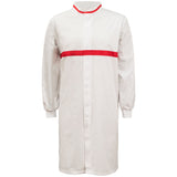 Workcraft Long Sleeve Food Industry Long Length Dustcoat WIth Contrast Trims On Collar And Chest (MTO) (WJ3197)