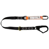 LINQ Elite Single Leg Shock Absorbing 2M Adjustable Lanyard with Hardware KD & SD (WLA1KDSD) signprice, Single Adjustable Lanyard LINQ - Ace Workwear