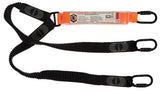 LINQ Elite Double Leg Elasticated Lanyard with Hardware KD X3 (WLE2KDKD) Double Elasticated Lanyard, signprice LINQ - Ace Workwear