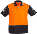Syzmik Hi Vis Mens Zone Polo Short Sleeve (ZH236) - Ace Workwear (10458397325)