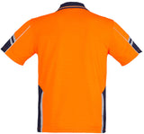 Syzmik Hi Vis Mens Squad Polo Short Sleeve (ZH237) - Ace Workwear (10465446989)