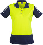 Syzmik Hi Vis Womens Zone Polo Short Sleeve (ZHL236) - Ace Workwear (10455985229)