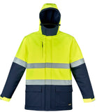 Syzmik Unisex Hi Vis Antarctic Softshell Taped Jacket (ZJ553) (5212269740166)