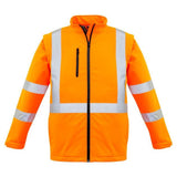 Syzmik Unisex Hi Vis 2 in 1 X Back Rail Soft Shell Jacket (ZJ680) - Ace Workwear (4406631825542)