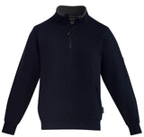 Syzmik Mens 1/4 Zip Brushed Fleece (ZT366) - Ace Workwear (4410732707974)