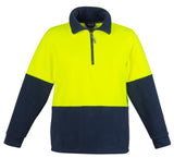 Syzmik Unisex Hi Vis Half Zip Fleece Jumper (ZT460) - Ace Workwear (4410753908870)