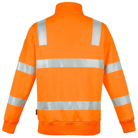 Syzmik Unisex Hi Vis Vic Rail 1/4 Zip Pullover (ZT640) - Ace Workwear