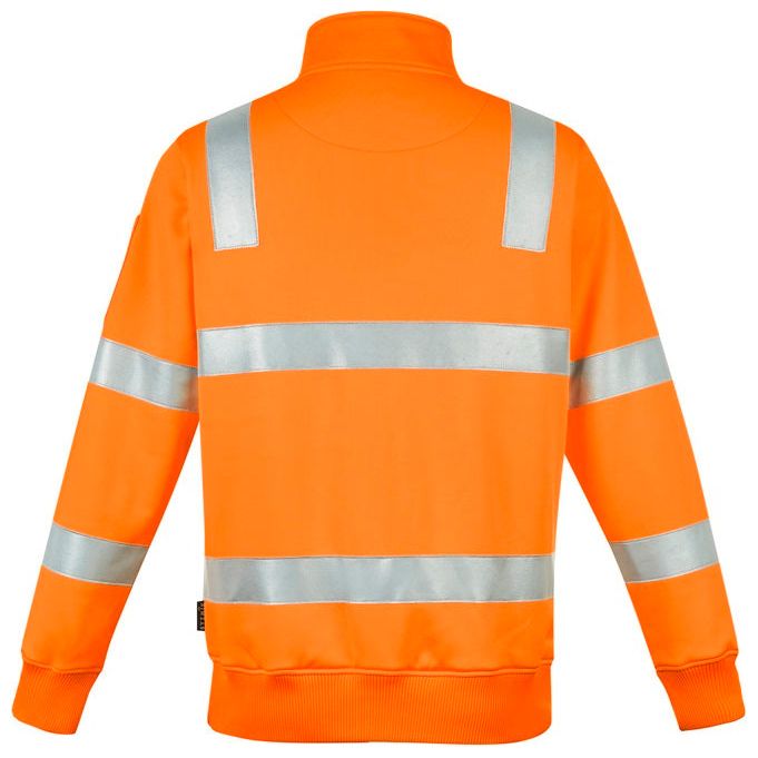 Syzmik Unisex Hi Vis Vic Rail 1/4 Zip Pullover (ZT640) - Ace Workwear