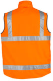 Syzmik Mens Hi Vis Lightweight Fleece Lined Vest (ZV358)