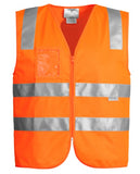 Syzmik Unisex Hi Vis Full Zip Vest (ZV998) - Ace Workwear (4410814169222)