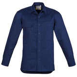 Syzmik Mens Lightweight Tradie Shirt Long Sleeve (ZW121) - Ace Workwear (1099549278252)