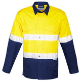 Syzmik Mens Rugged Cooling Taped Hi Vis Spliced Shirt (ZW129) - Ace Workwear (4406559965318)