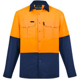 Syzmik Mens Hi Vis Outdoor L/S Shirt (ZW468)