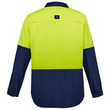 Syzmik Mens Hi Vis Outdoor L/S Shirt (ZW468)