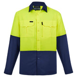 Syzmik Mens Hi Vis Outdoor L/S Shirt (ZW468)