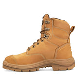 Oliver 150mm Wheat Lace Up Steel Cap Safety Boot With Scuff Cap (55-332) (Pre Order)