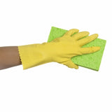 Bastion Flocklined Rubber Gloves (Carton 144 Pairs) Disposable Gloves Bastion - Ace Workwear