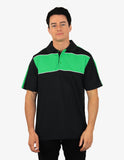 Beseen Mens Contrasting Shoulder and Sleeve Polo (BSP2012) Polos with Designs, signprice Beseen - Ace Workwear