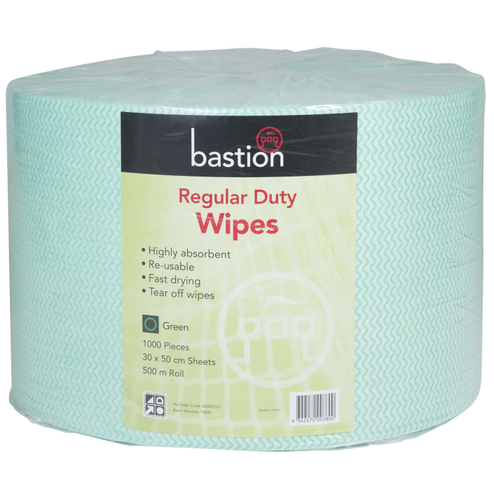 Regular Duty Wipes 500m Roll - Carton (1 Roll) – Ace Workwear