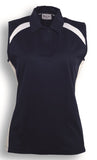 Bocini Team Essentials-Ladies Sleeveless Contrast Polo (CP0931) Polos with Designs, signprice Bocini - Ace Workwear